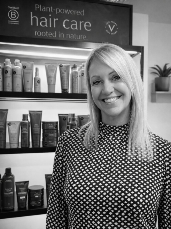 Karen, stylist at Verde Hair Lounge in Wellington